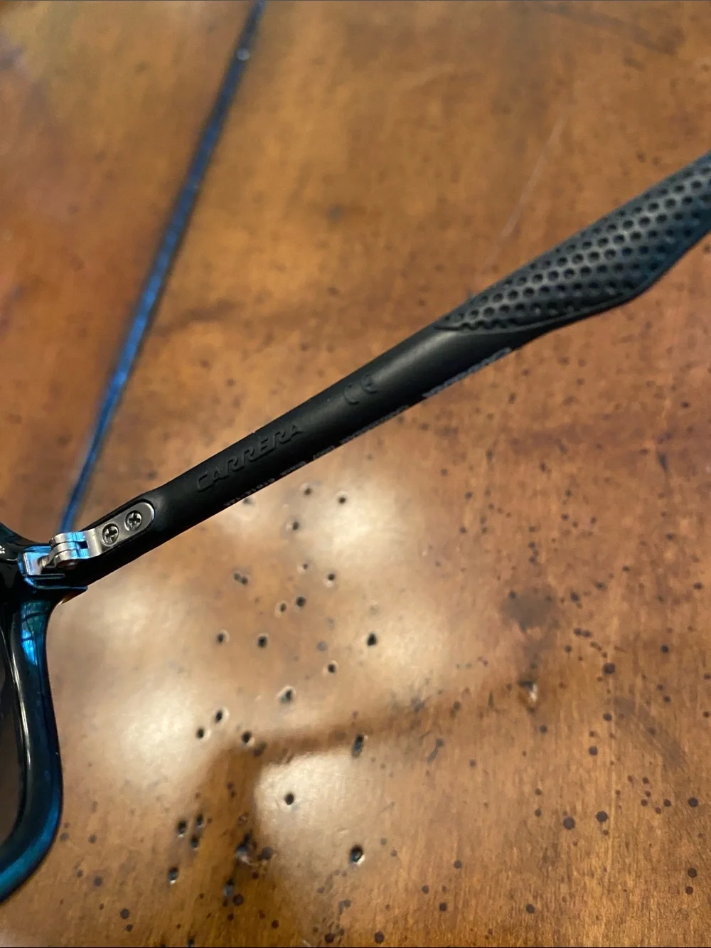 Carrara Polarized Black Aviator Sunglasses - Dark Lenses